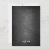 ハワイアンルアウ（ハワイ式宴会）パーティの招待状 招待状 (裏面)