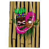 ハワイアンルアウ（ハワイ式宴会）パーティー ミディアムペーパーバッグ (裏面)