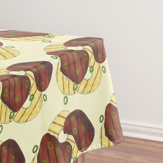 ハワイアンルアウ（ハワイ式宴会）フーリチキンパイナップルパーティー テーブルクロス (インサイチュ)