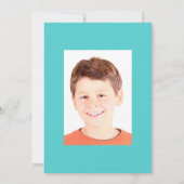 ハワイアンルアウ（ハワイ式宴会）ボーイバースデーパーティー 招待状 (裏面)