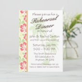 ハワイアンルアウ(ハワイ式宴会)リハーサルディナーパーティの招待状 招待状 (スタンド正面)