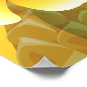 ハワイアンルアウ（ハワイ式宴会）熱帯パーティーティキバーポスター ポスター (角)