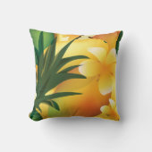 ハワイアンルアウ（ハワイ式宴会）熱帯食品枕 クッション (正面)