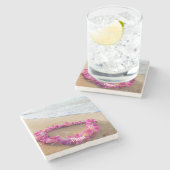 ハワイアンレイオンサンディビーチ ストーンコースター (横)