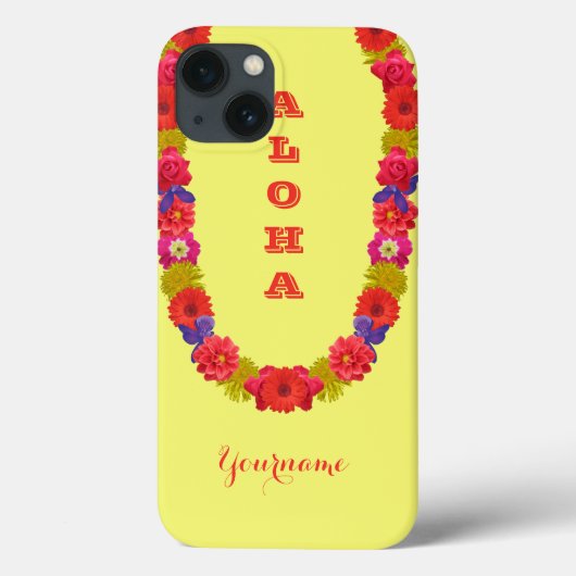 ハワイアンレイカスタムケース Case-Mate iPhoneケース (裏面)