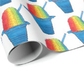 ハワイアンレインボーシェアアイス凍っていデザートハワイ ラッピングペーパー (ロールコーナー)