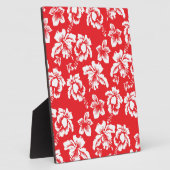 ハワイアンレッドフラワーズ フォトプラーク (側面)