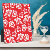 ハワイアンレッドフラワーズ フォトプラーク (側面)