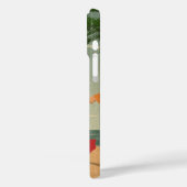 ハワイアンヴィンテージフラガー動揺してルはがき Case-Mate iPhoneケース (裏面 / 左)