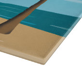 ハワイアンヴィンテージメレカリキマカはがき カッティングボード (角)