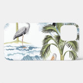 ハワイアンヴィンテージ、フローラ夏パターン。 Case-Mate iPhoneケース (裏面 (横))