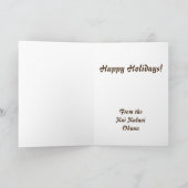 ハワイアンヴィンテージMele Kalikimakaがカスタマイズ可能 シーズンカード (内部)