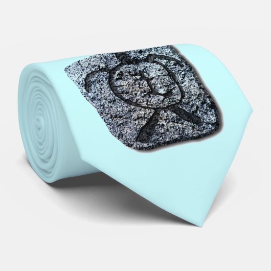 ハワイアン亀石 ネクタイ (ロール)