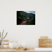 ハワイアン仏教寺院 ポスター (キッチン)