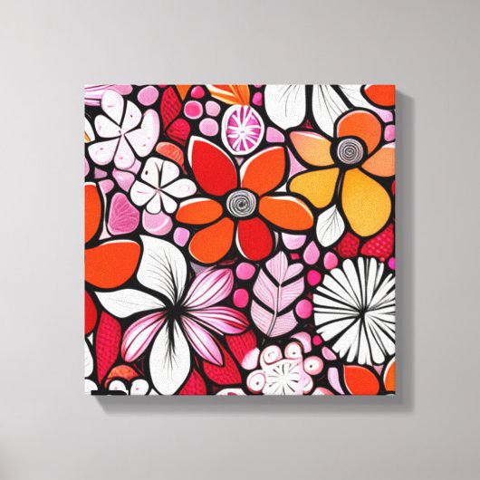 ハワイアン休日 キャンバスプリント (正面)