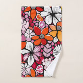 ハワイアン休日 バスタオルセット (ハンドタオル)