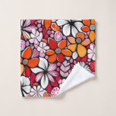 ハワイアン休日 バスタオルセット (ウォッシュタオル)