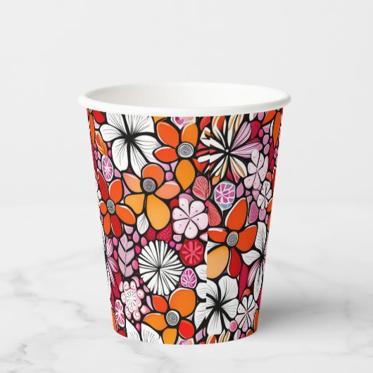 ハワイアン休日 紙コップ (正面)