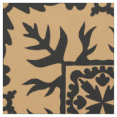 ハワイアン伝統的生地パターン ファブリック (クローズアップ)