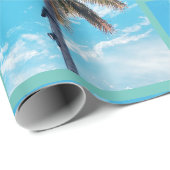 ハワイアン包装紙 ラッピングペーパー (ロールコーナー)