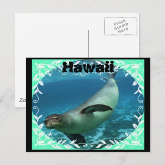 ハワイアン印章 ポストカード (正面/裏面)