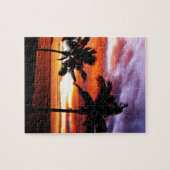 ハワイアン夕日 ジグソーパズル (横)