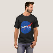 ハワイアン宇宙飛行士オーバーサイズ Tシャツ (正面フル)