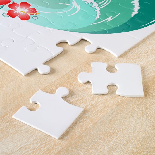 ハワイアン島2 ジグソーパズル (側面)