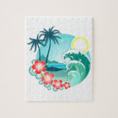 ハワイアン島2 ジグソーパズル (縦)