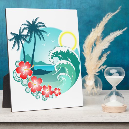 ハワイアン島2 フォトプラーク (側面)