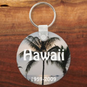 ハワイアン州立命日 キーホルダー (正面)