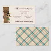 ハワイアン庁 名刺 (正面/裏面)