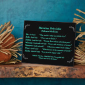 ハワイアン引用文斑 フォトプラーク (側面)