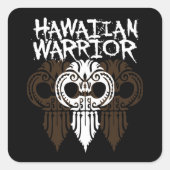 ハワイアン戦士 スクエアシール (正面)
