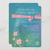 ハワイアン招待状 招待状 (正面/裏面)