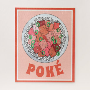 ハワイアン料理アヒツナポケボウルハワイ料理 ジグソーパズル