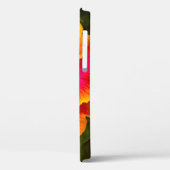 ハワイアン明るい赤紫色アンドオレンジハイビスカスフロムカウアイカ Case-Mate iPhoneケース (裏面 / 左)