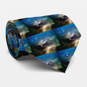 ハワイアン本海ウミガメのメンツ ネクタイ (ロール)