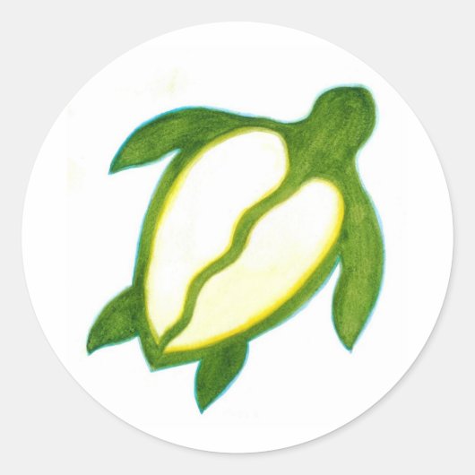 ハワイアン本 ラウンドシール (正面)