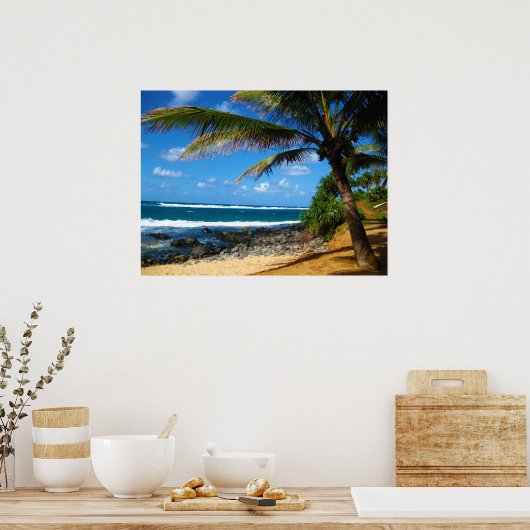 ハワイアン楽園 ポスター (キッチン)