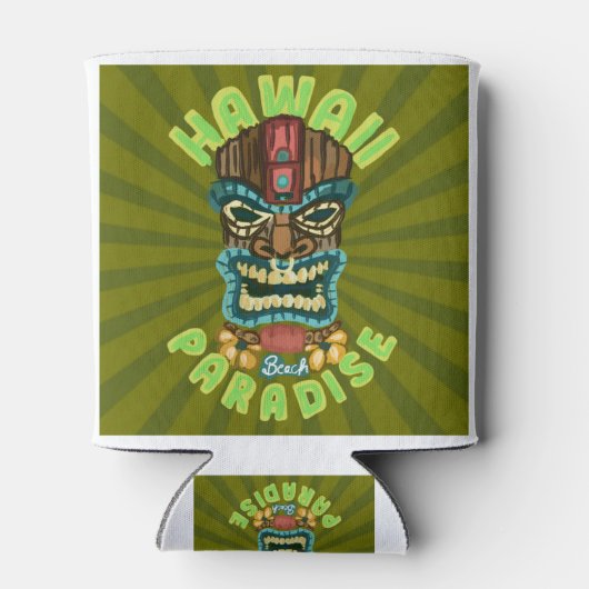 ハワイアン楽園 缶クーラー (裏面)