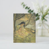 ハワイアン母子 – Charles W. Bartlett ポストカード (スタンド正面)