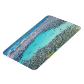 ハワイアン沿岸ビューフォトマグネット マグネット (左側)