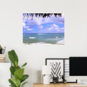 ハワイアン海 ポスター (ホームオフィス)