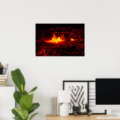 ハワイアン溶岩流 ポスター (ホームオフィス)