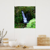 ハワイアン滝 ポスター (キッチン)