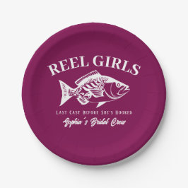 ハワイアン漁師スタイルの独身最後のパーティー ペーパープレート