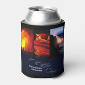 ハワイアン火山ボトルラップ 缶クーラー (缶正面)