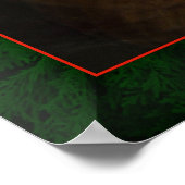 ハワイアン炎の花 ポスター (角)