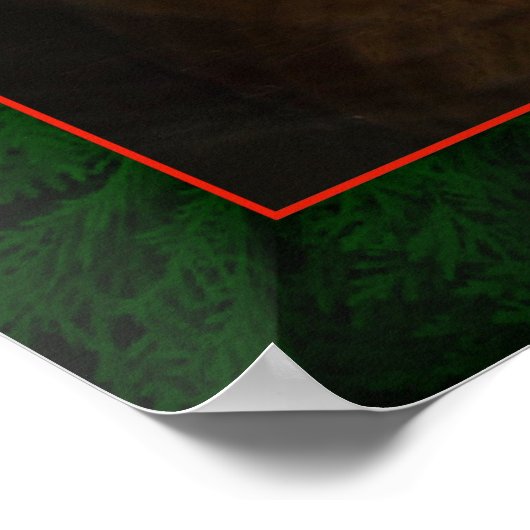 ハワイアン炎の花 ポスター (角)